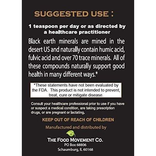 Black Earth Silver - Silver 20 ppm with Humic and Fulvic Acids - The Food Movement Co.