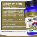 Sea Moss Master Formula - certified organic (Irish Sea Moss, Burdock Root & Bladderwrack) 60 or 120 vegan capsules
