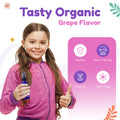 Zeolite Detox 4 Kids, Organic Grape Flavor - Gentle Zeolite Liquid with Black Earth Humic and Fulvic Acid, Supports Natural Detoxification, 1 fl oz Pump Spray