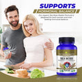 Sea Moss Master Formula - certified organic (Irish Sea Moss, Burdock Root & Bladderwrack) 60 or 120 vegan capsules