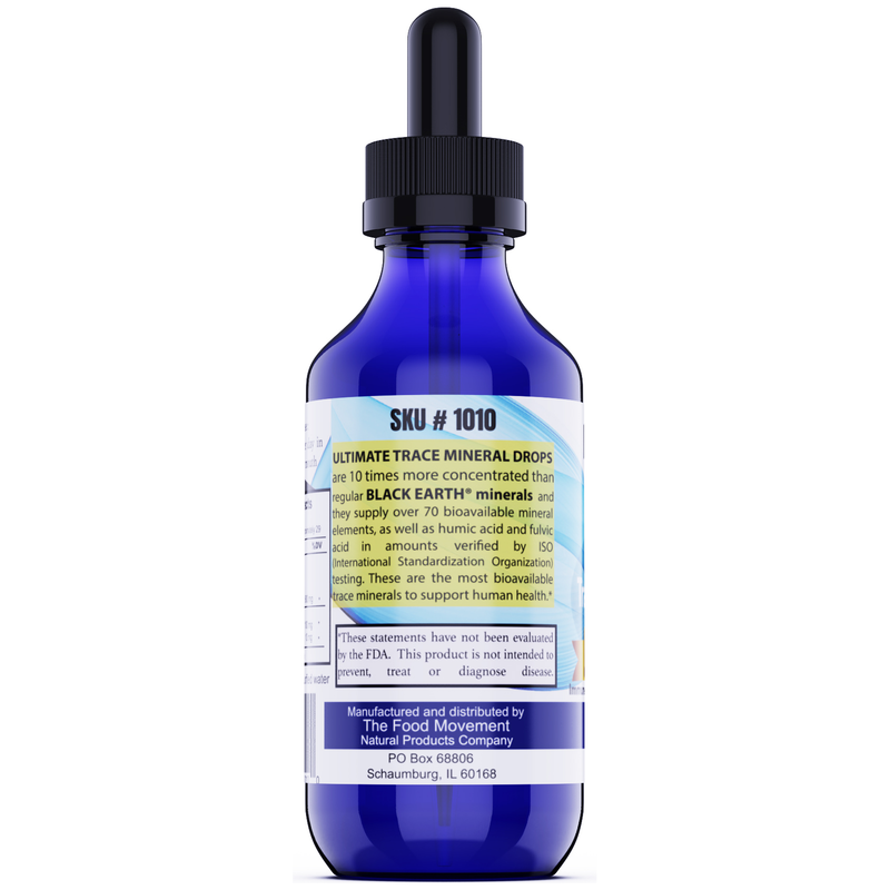 Black Earth - Ultimate Trace Minerals 10x concentrate