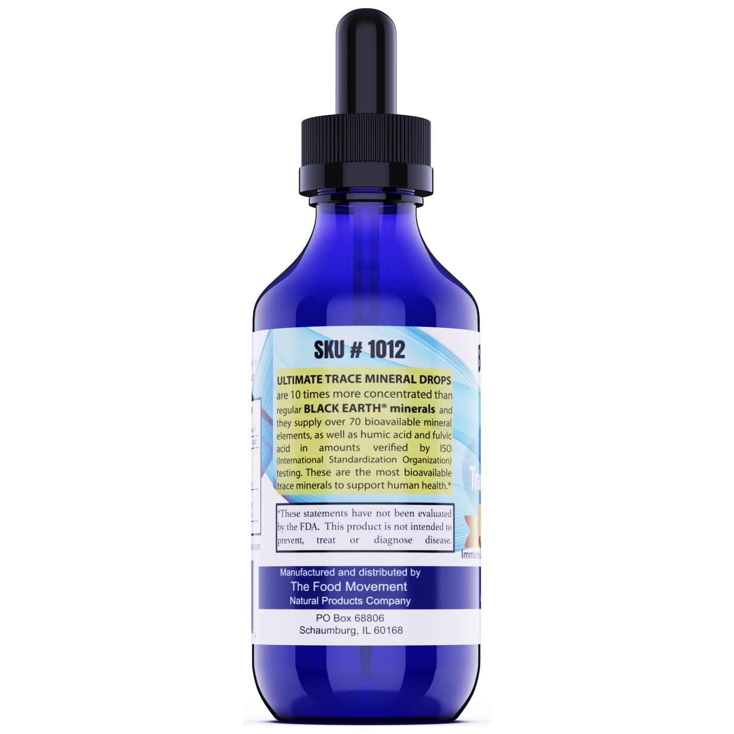 Black Earth - Ultimate Trace Minerals 10x concentrate