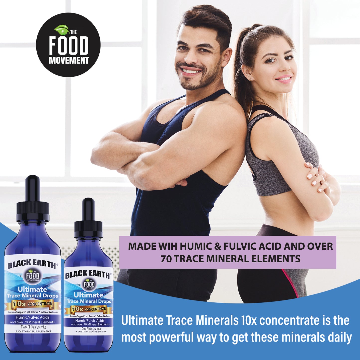 Black Earth - Ultimate Trace Minerals 10x concentrate