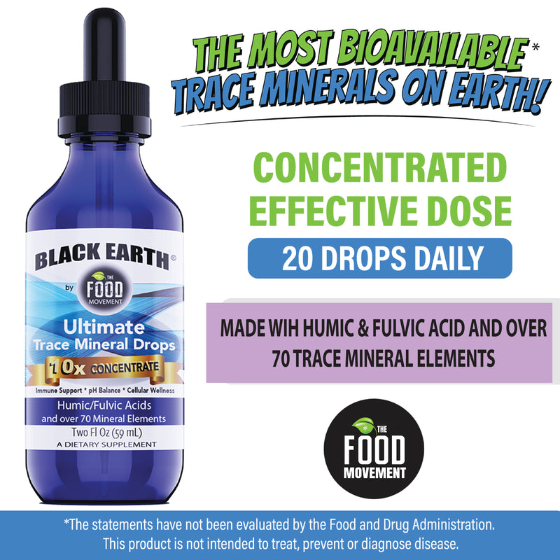 Black Earth - Ultimate Trace Minerals 10x concentrate
