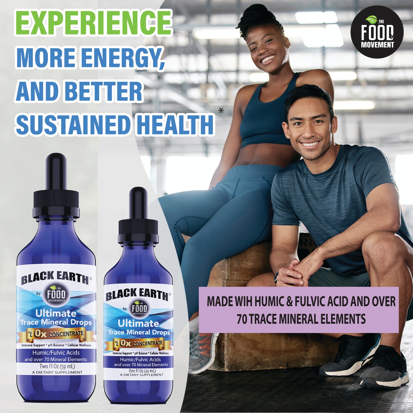 Black Earth - Ultimate Trace Minerals 10x concentrate