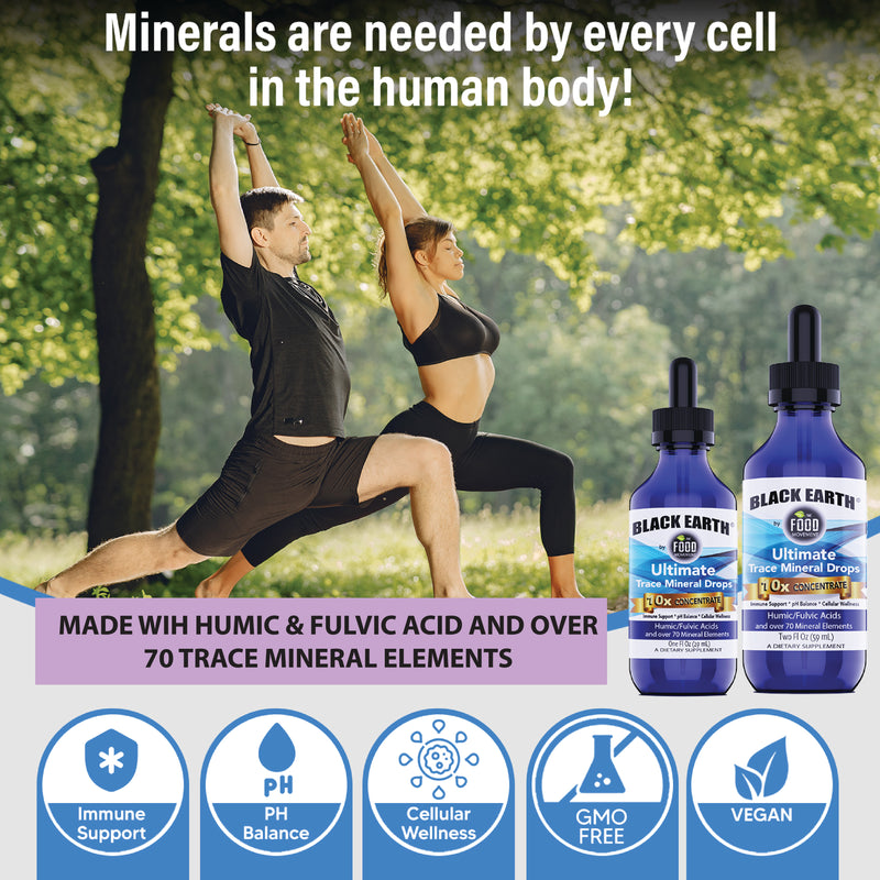 Black Earth - Ultimate Trace Minerals 10x concentrate
