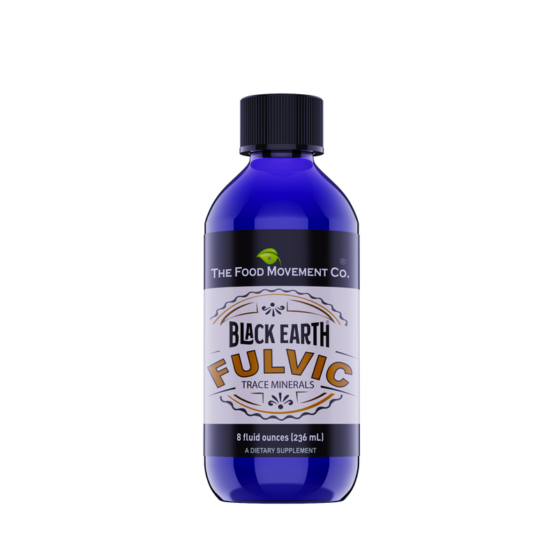 Black Earth® Fulvic - trace mineral liquid supplement 8 oz.