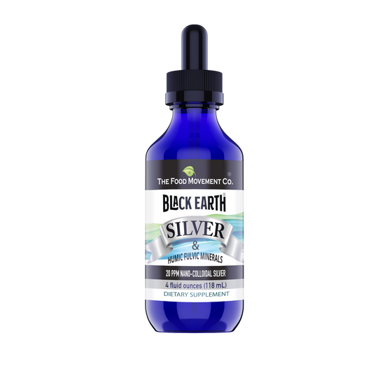 Black Earth® Silver - Silver 20 ppm with Humic and Fulvic Acids