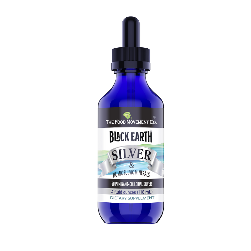 Black Earth® Silver - Silver 20 ppm with Humic and Fulvic Acids