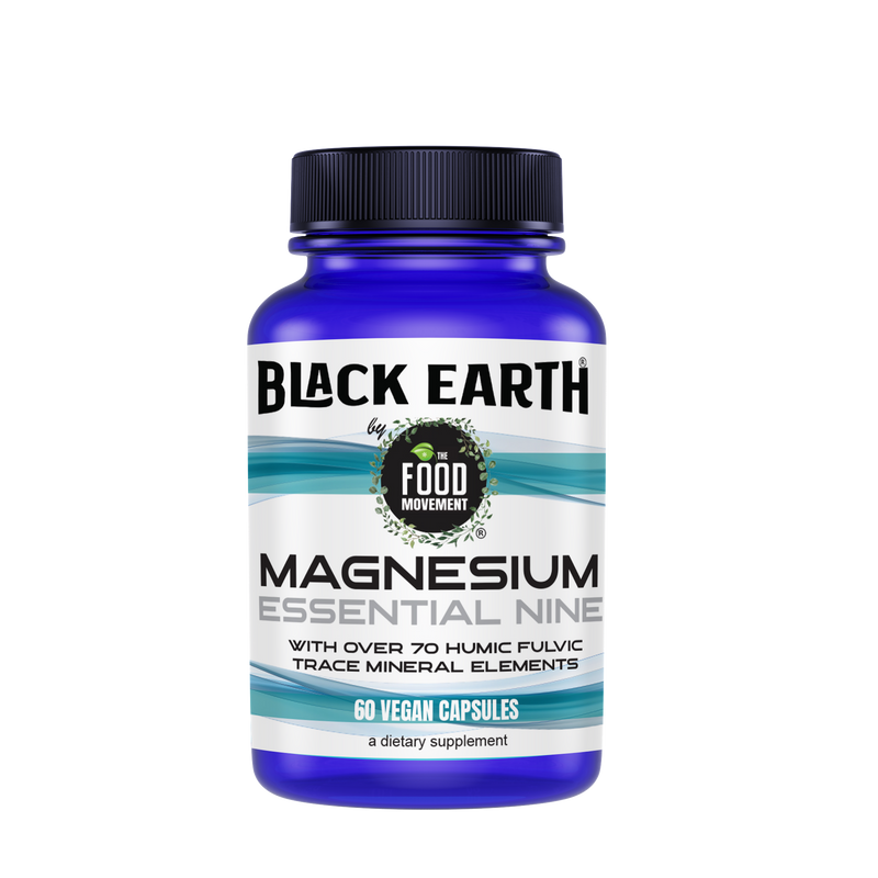 Black Earth Magnesio Esencial Nueve por The Food Movement