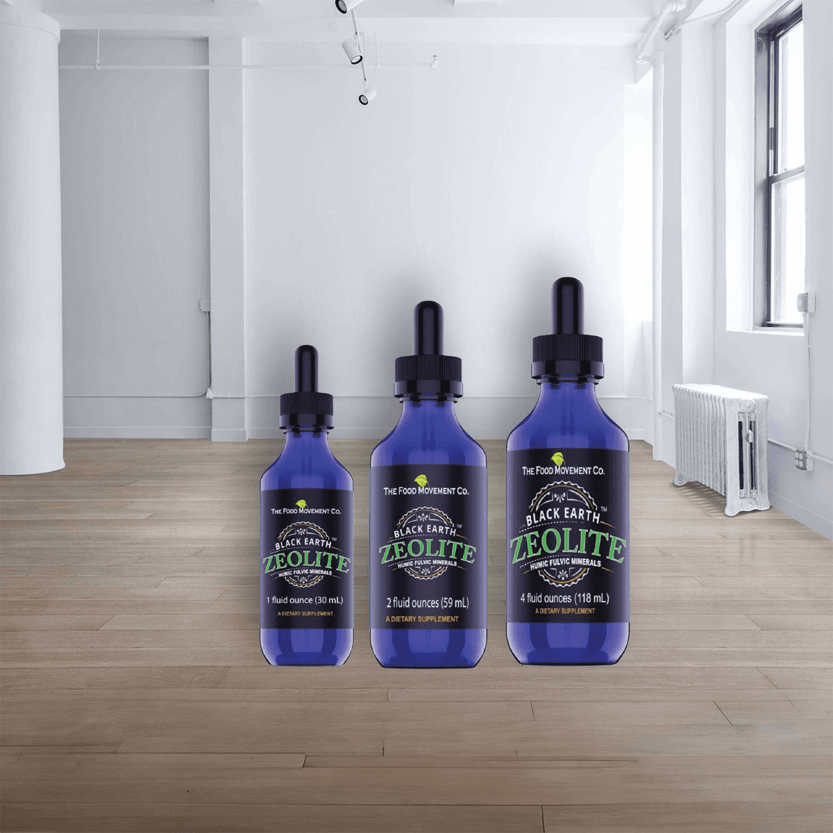 Black Earth® Zeolite- Clinoptilolite supplement with over 70 humic fulvic minerals (Copy)