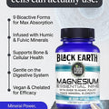 Black Earth Magnesio Esencial Nueve por The Food Movement