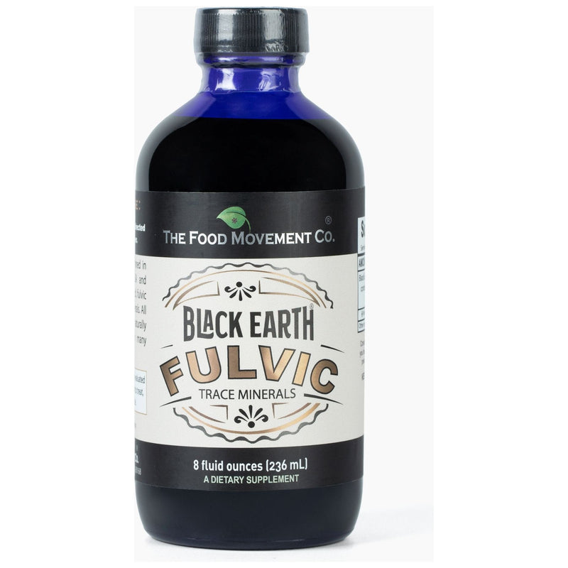 Black Earth® Fulvic - trace mineral liquid supplement 8 oz.