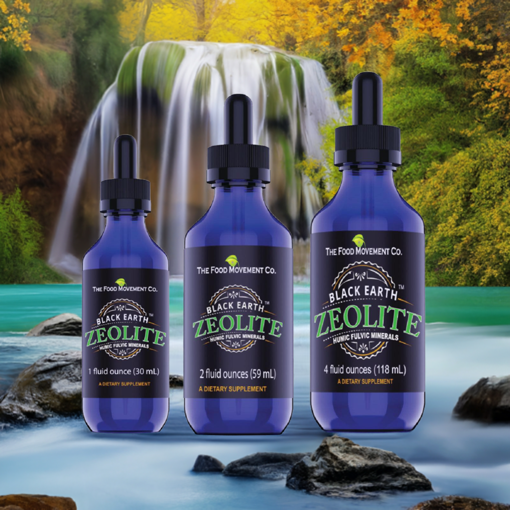 Black Earth® Zeolite- Clinoptilolite supplement with over 70 humic fulvic minerals