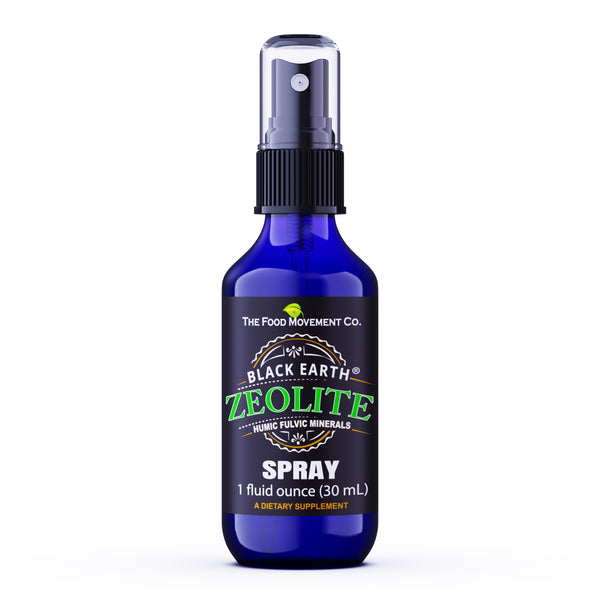 Black Earth® Zeolite detox spray 1 oz