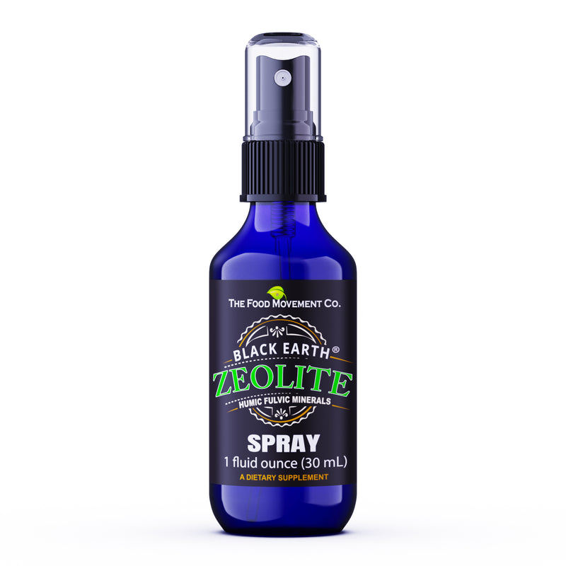 Black Earth® Zeolite detox spray 1 oz