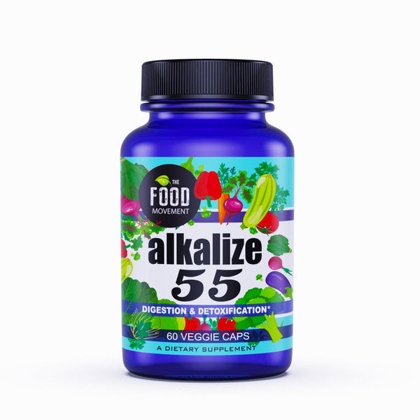 Alkalize 55 - the original food and trace mineral based formula - The Food Movement Natural Products Company