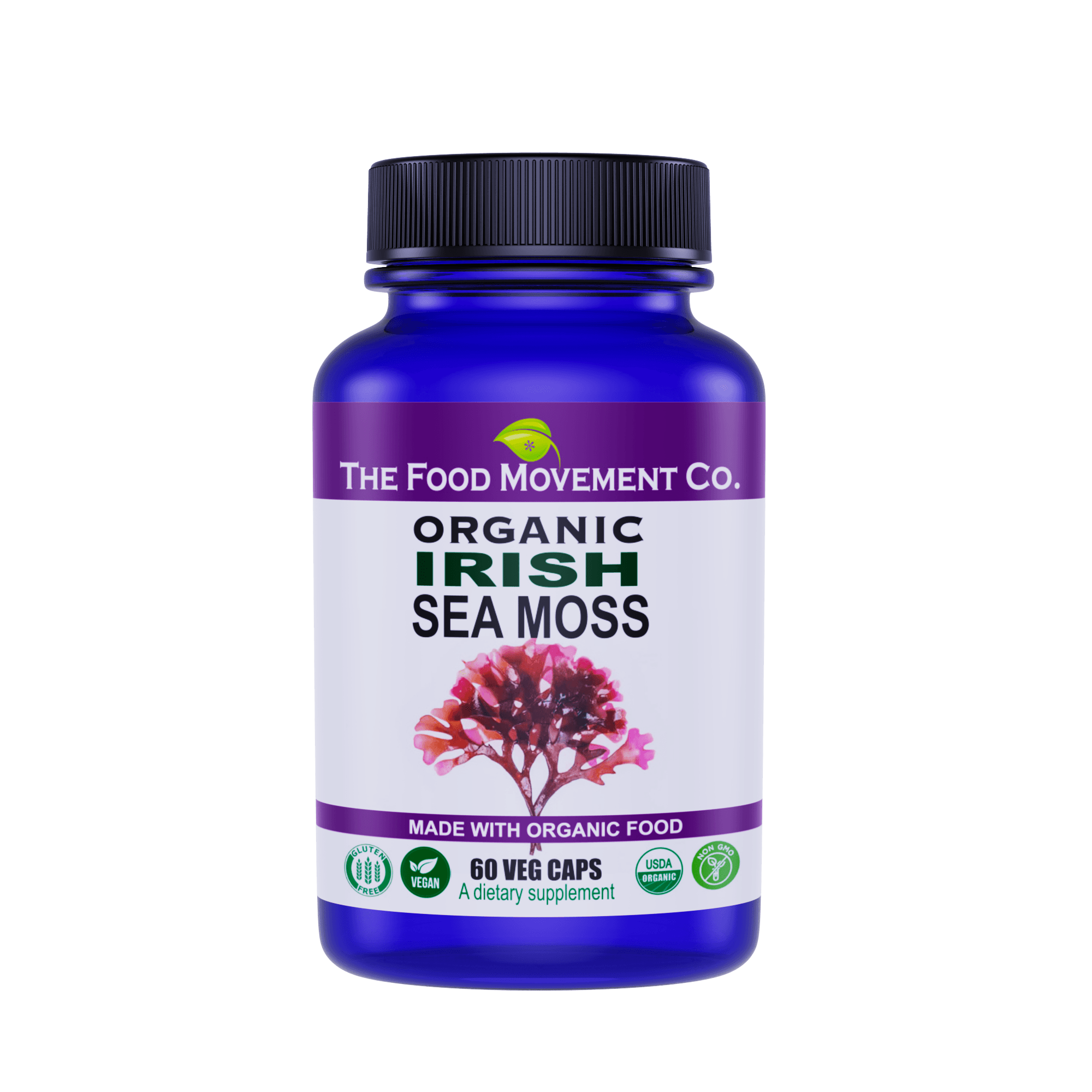 Irish Sea Moss, organic capsules
