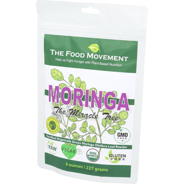 Moringa - raw organic powder - The Food Movement