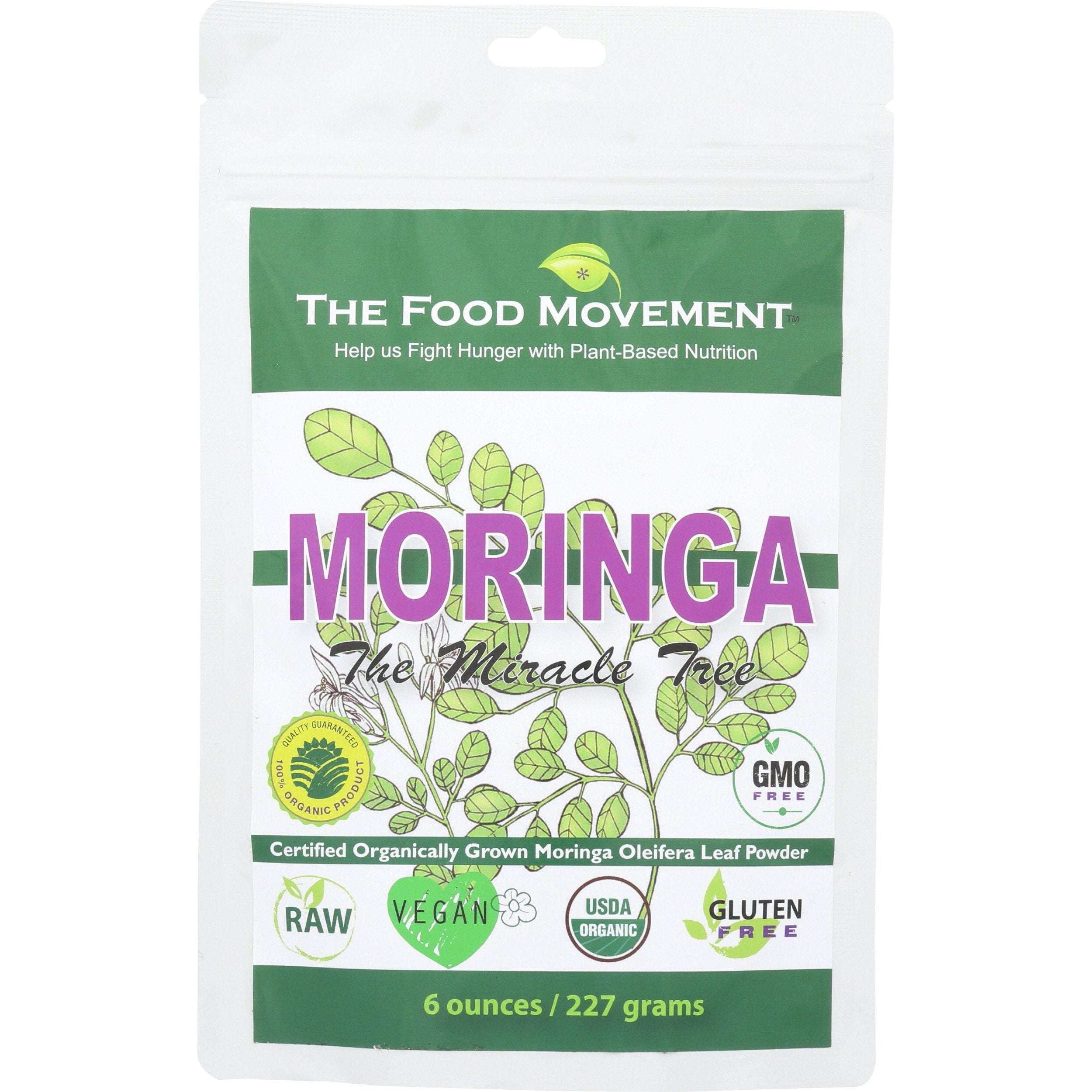 Moringa , raw organic pouch