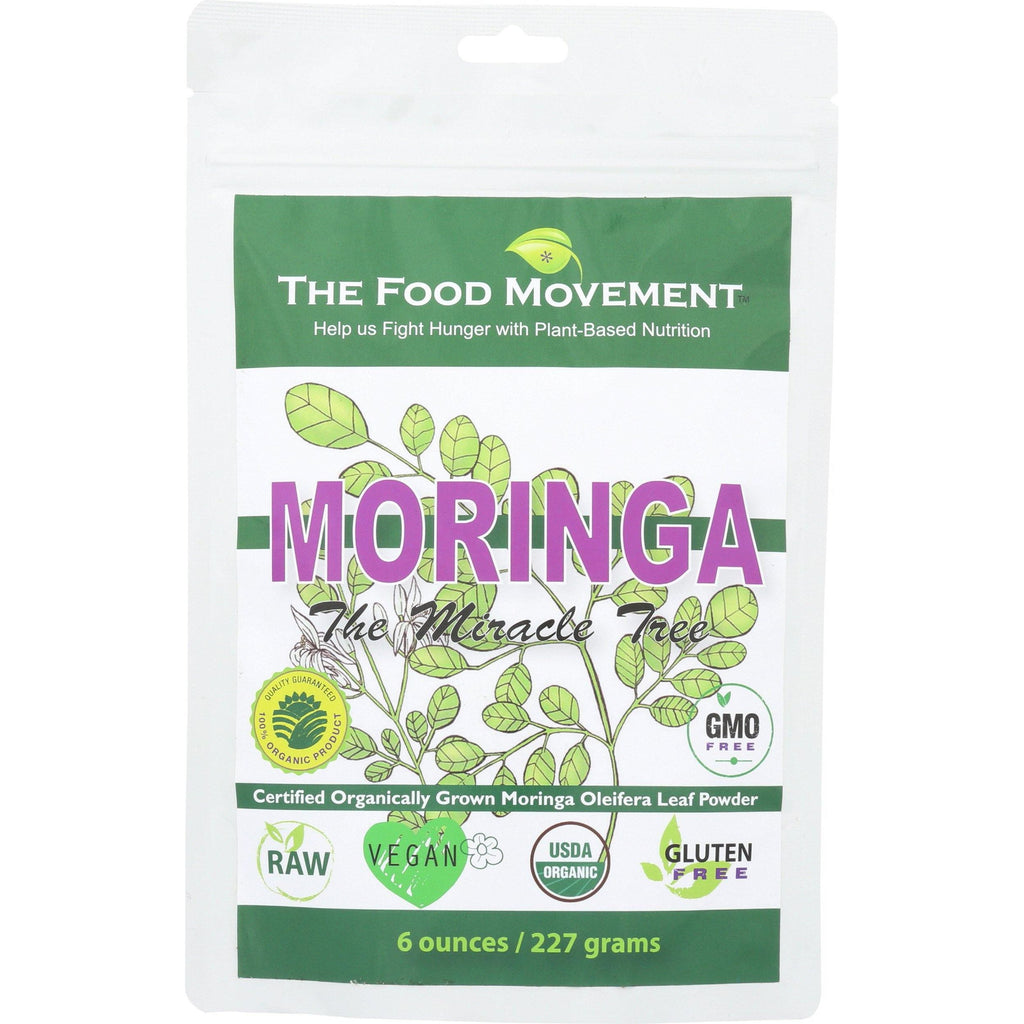 Moringa - raw organic powder - The Food Movement