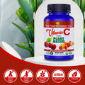 Vitamin C, 100% Plant Based, certified organic - 60 veg caps - The Food Movement Natural Products Company